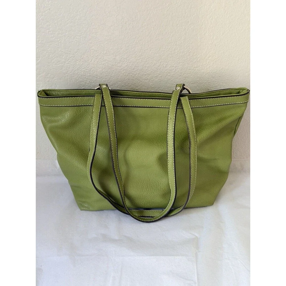 Rosetti Women’s Olive Green Tote Shoulder Bag Turquoise Lining New Without Tags